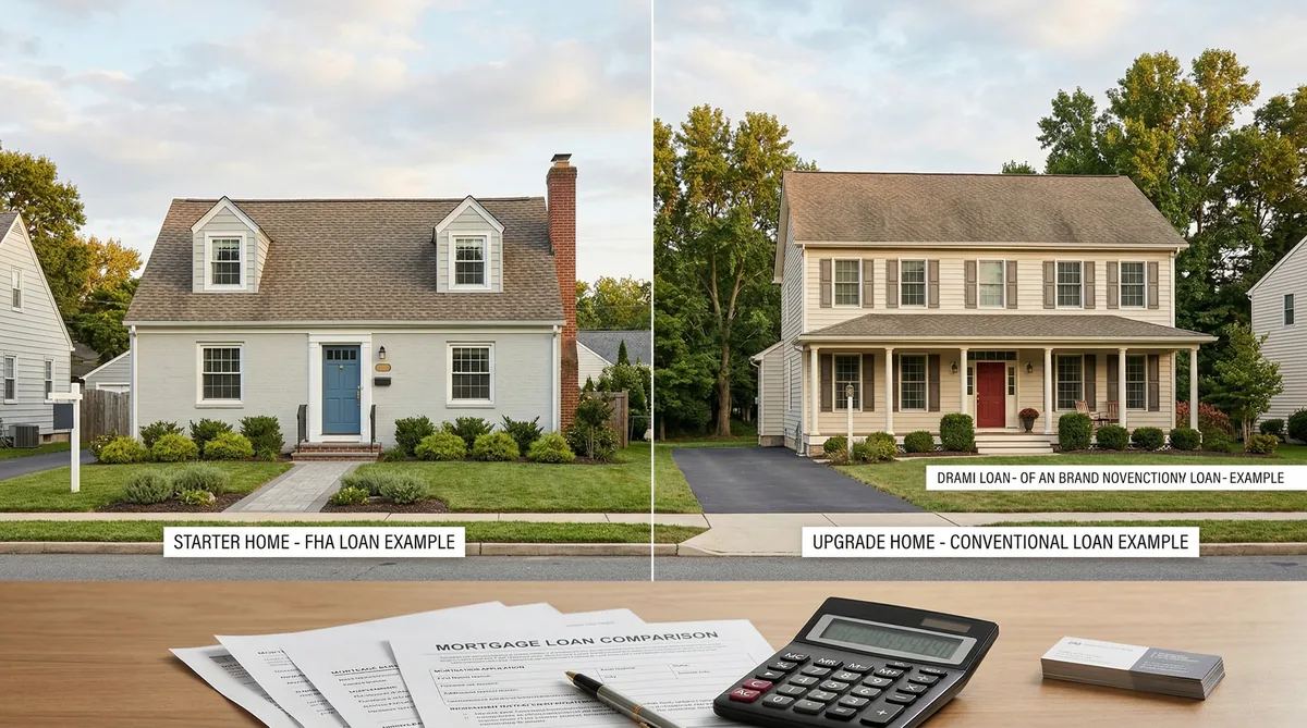 Homebuyer reviewing mortgage pre-approval documents and checklist